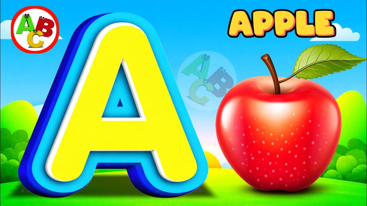 ABC Phonics for Kids | A is for Apple 🍎 B is for Baby 👶 | Alphabet Song ...