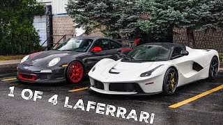 How To SHUT DOWN A Car Meet? Show Up In A $4,500,000 1 Of 4 LAFERRARI!!!