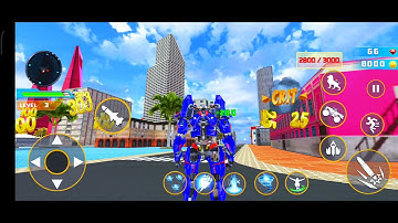 Flying Prado Robot Transform * Android Gameplay