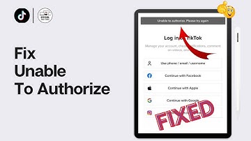 (2024) How To Fix TikTok Unable To Authorize | Please Try Again iPhone/iPad