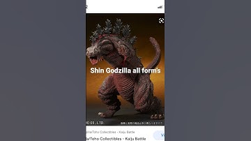 Shin Godzilla all forms
