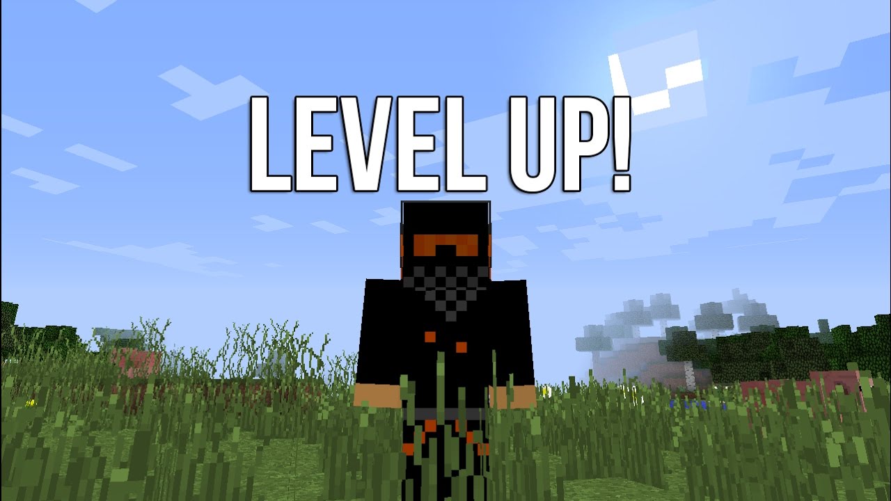 Мод Level up. Level up Minecraft.