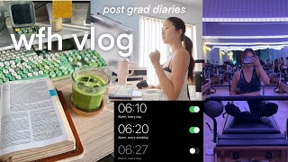 DAY IN MY LIFE - wfh desk setup, 6am productive morning routine, what i eat (ft. BUYDEEM)