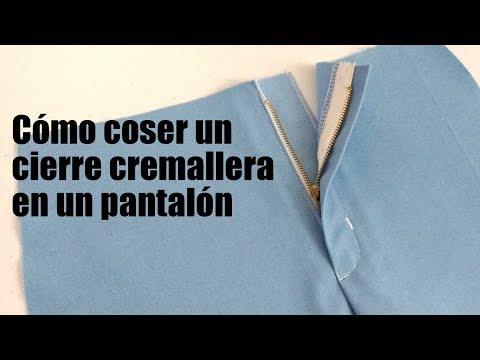 Vídeo: Com Cosir Una Cremallera Als Pantalons