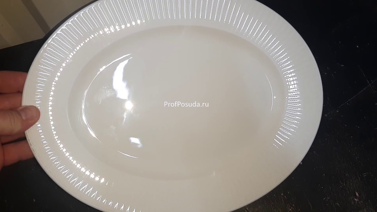 Блюдо овальное Уиллоу Steelite Willow арт 29001