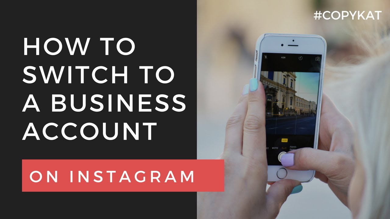 How to Switch to a Instagram Business Account 