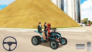 ATV Bike City Taxi Cab Simulator - ATV Bike Games - Android GamePlay screenshot 3