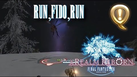 Run, Fido, Run - Final Fantasy XIV - A Realm Reborn