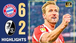 Download Lagu Bayern Munich vs Freiburg 6-2 Highlights \u0026 All Goals | Bundesliga  MP3