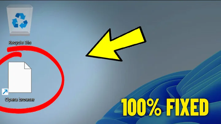 Fix Desktop Icons Not Working / not Showing Properly in Windows 11 /10/8/7 | Restore icons Missing ✅