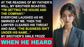 My Brother Laughed At My Inheritance—Until The Lawyer Exposed The Truth He Feared Most…