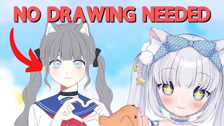 How To Make A vTuber Avatar Icon And Model For FREE [QUICK GUIDE] screenshot 5