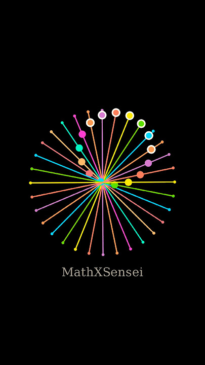 Optical Circle Illusion | Manim Animation