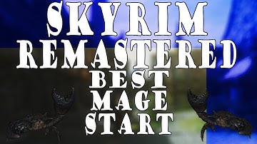 SKYRIM REMASTERED | BEST MAGE START!! | CONJURATION LEVEL 100 FAST!!