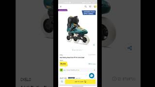 Oxelo mf 900 Skating shopping App 🤑 india Available 😎 Mf 900 Skating screenshot 1