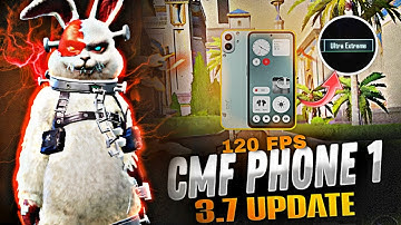 CMF PHONE 1 🔥 3.7 New Mode | 120 fps ? Bgmi test 🤯 power of 120 fps 🔥#cmfphone1 #bgmi