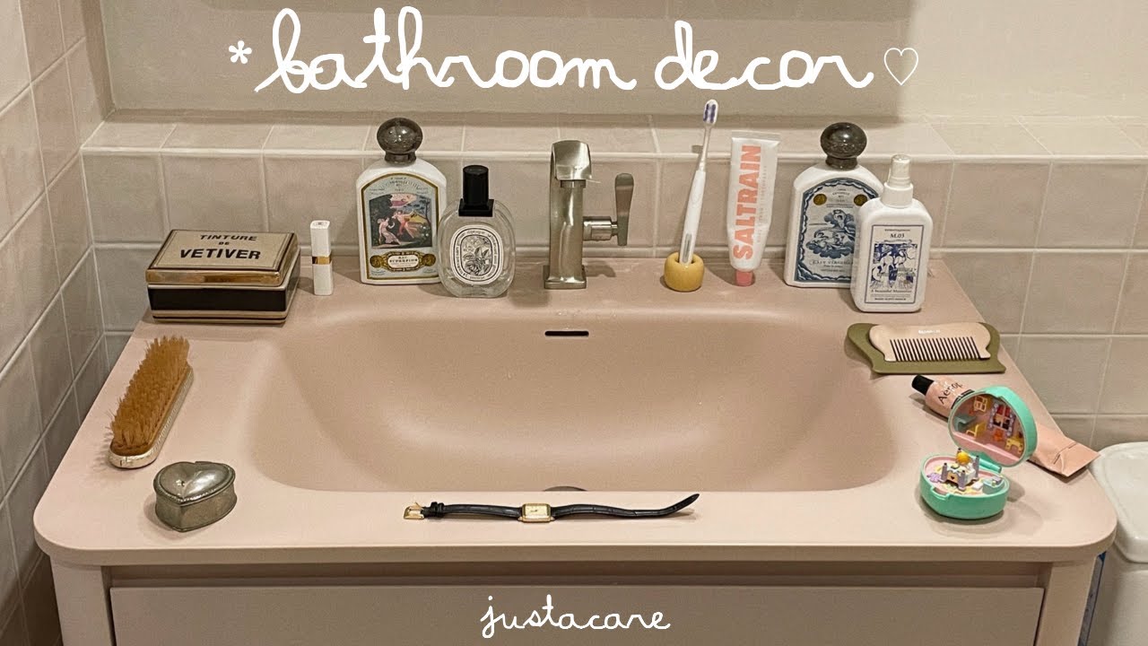 bathroom decor vlog 🧽🧴🫧⌇แต่งห้องน้ำคอนโดสไตล์วินเทจ l จัดระเบียบ + ไอเดียรีโดนเวทห้องน้ำ 🪥🧻