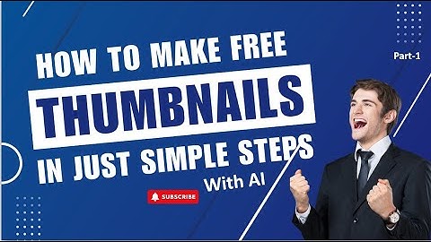 How to Create a YouTube Thumbnail in 5 Minutes with AI | Step-by-Step Guide | Hindi