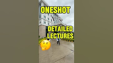 Oneshot vs Detailed Lectures: What We Should Follow🤔| Is Oneshot Sufficient for NEET😱? #neet2026