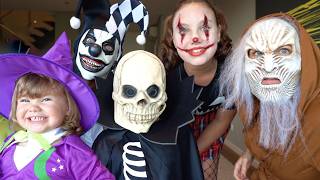 HALLOWEEN Scary costumes & Creepy makeup VLOG