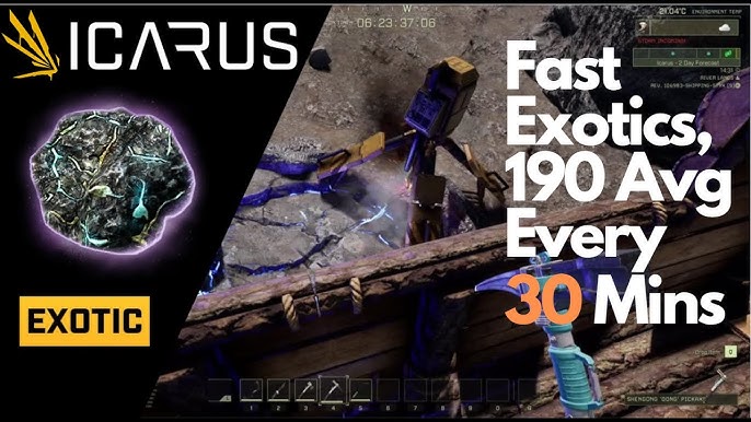 Icarus How Repair Workshop Pickaxe, Axe, Knife & All Item New Update 