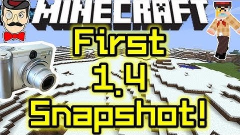 Minecraft 1.4 SNAPSHOT 12w32a Out Now !