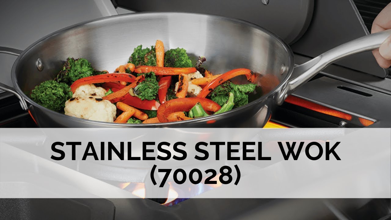 Napoleon Stainless Steel Wok