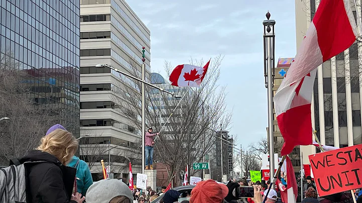 Freedom Convoy 2022 Acheson and Edmonton Alberta