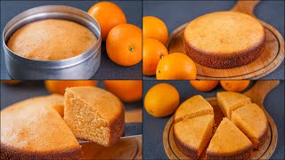 SUPER SOFT ORANGE SPONGE CAKE | ORANGE POUND CAKE | WITHOUT OVEN | EASY ORANGE CAKE RECIPE | N'Oven