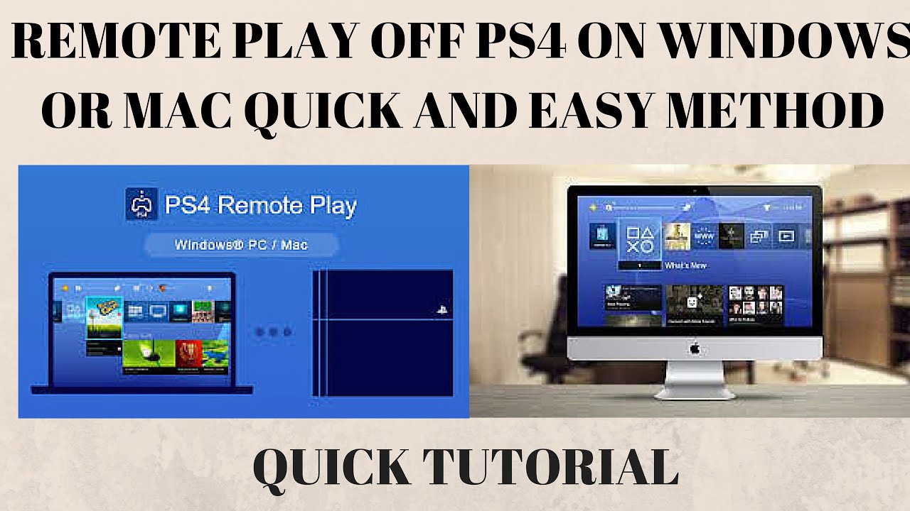 ps4 remote play on mac ps4 remote play on mac