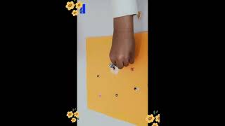 Seed art/How to make flowers using pumpkin seeds/Fun activities for toddlers