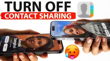 How to Turn Off Contact Sharing on iOS 17 in iPhone | Disable Namedrop on iOS 17