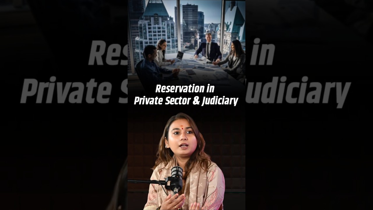 ''I support it...'' Shambhavi Choudhary on Reservation in the Private Sector & Judiciary