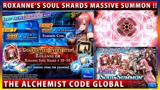 Roxanne's Soul Shards Guaranteed Massive Summon! Good Deal or Bad Deal (The Alchemist Code)