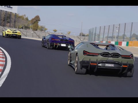 Testing the Lamborghini Revuelto at Suzuka Circuit