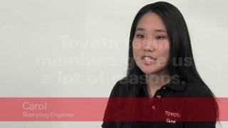 Toyota Engineering Careers -- "Become the best possible"