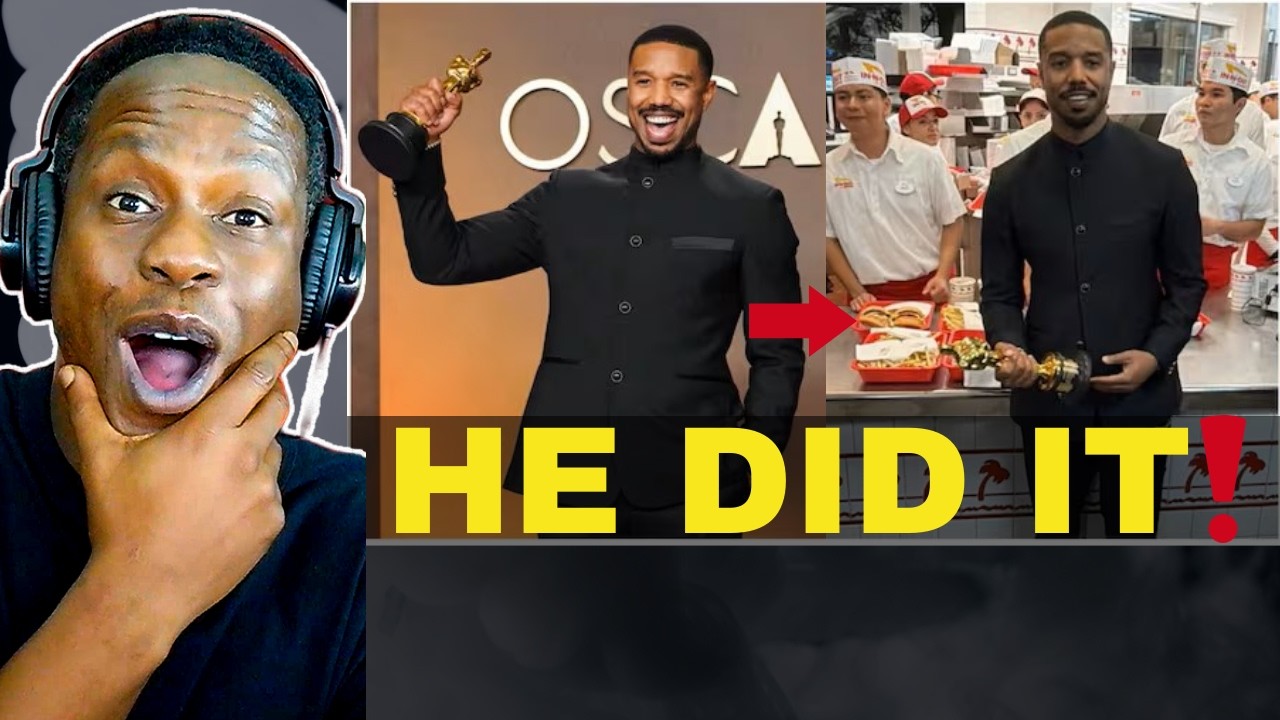 The First Thing Michael B. Jordan Did After Winning an Oscar