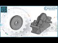 Редуктор в Компас 3D. Зубчатое колесо