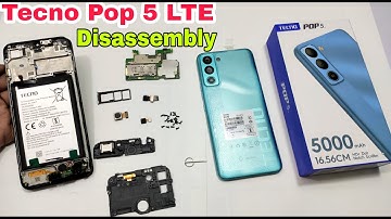 Tecno POP 5 LTE Disassembly / Teardown | How To Open Tecno Pop 5 lte All Internal Parts |