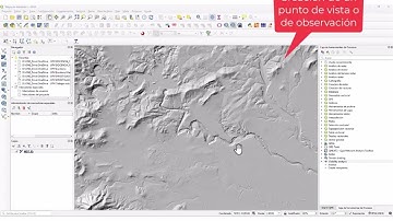 Mapa de visibilidad con QGIS |  | UPV