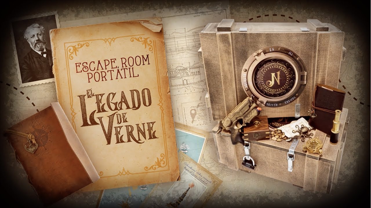 EL LEGADO DE VERNE - escape room portátil -