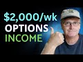 Over 2000 in one week selling options