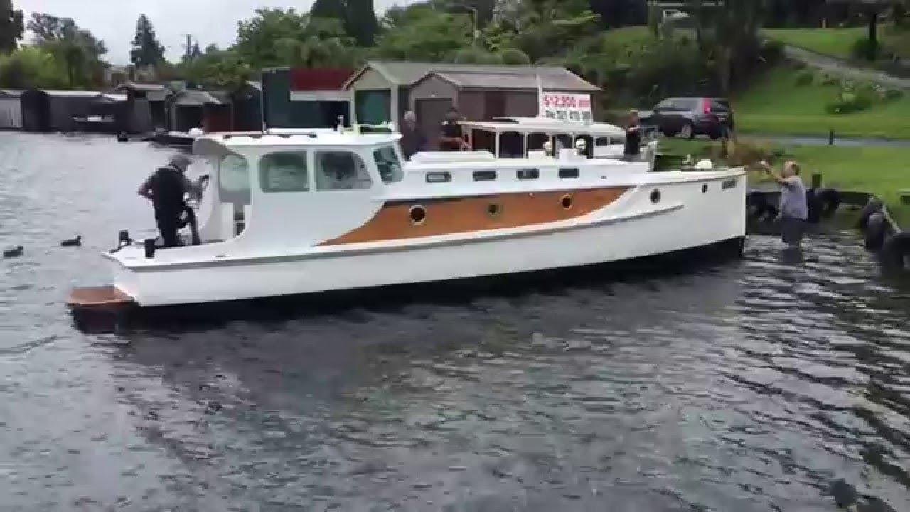 Wooden Boat launch YouTube