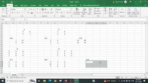 Add, Subtract and Multiply Matrices in Excel-2