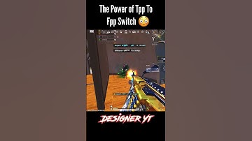 Big Advantage of Tpp to Fpp Switch 🥵 in Bgmi #shorts #bgmi #advantages