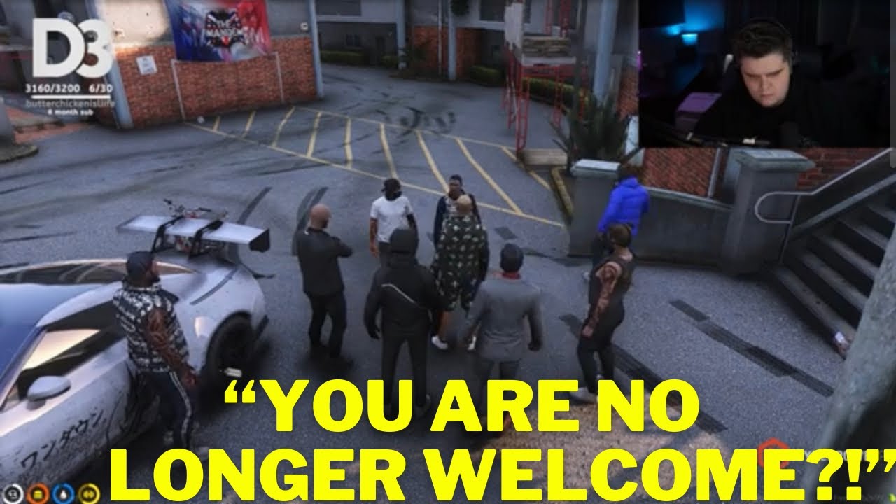 Denzel And The Mandem Officially Kick The Mob From Their Turf?! |GTA 5| NOPIXEL RP|