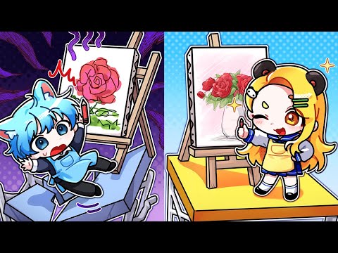 그림을 못 그리면 죽는 공포의 서바이벌에서 겨뤘습니다 ㅋㅋㅋ【로블록스 그림 또는 oof】