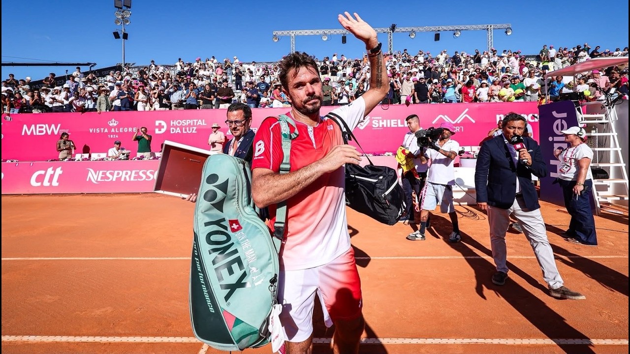 Estoril 2026 — Stan Wawrinka bid farewell to clay at Estoril