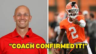 Browns QB Coach Mike Bajakian STUNS Media By Revealing The TRUTH About Shedeur Sanders QB1 Future!