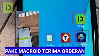 TERIMA ORDERAN INDRIVER VERSI MACRODROID ‼️ SEPERTI KAYAK MOD ,JAUH KATA BLOKIR ATAUPUN NOTIF